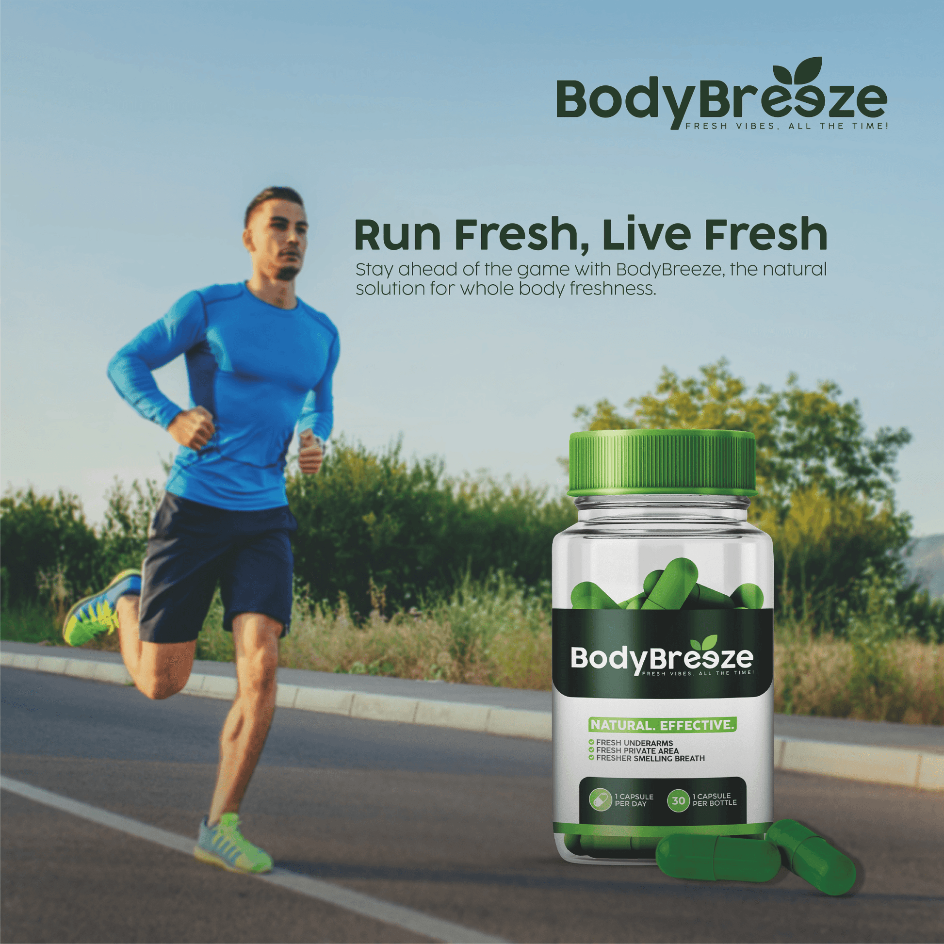 BodyBreeze ™ Body Deodorizer - BodyBreeze