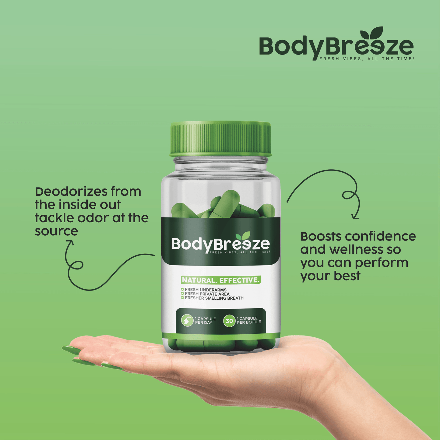 BodyBreeze ™ Body Deodorizer - BodyBreeze