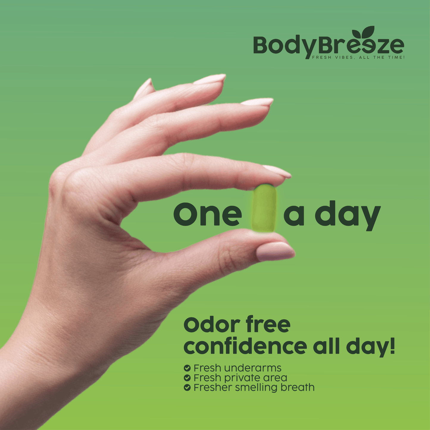 BodyBreeze ™ Body Deodorizer - BodyBreeze