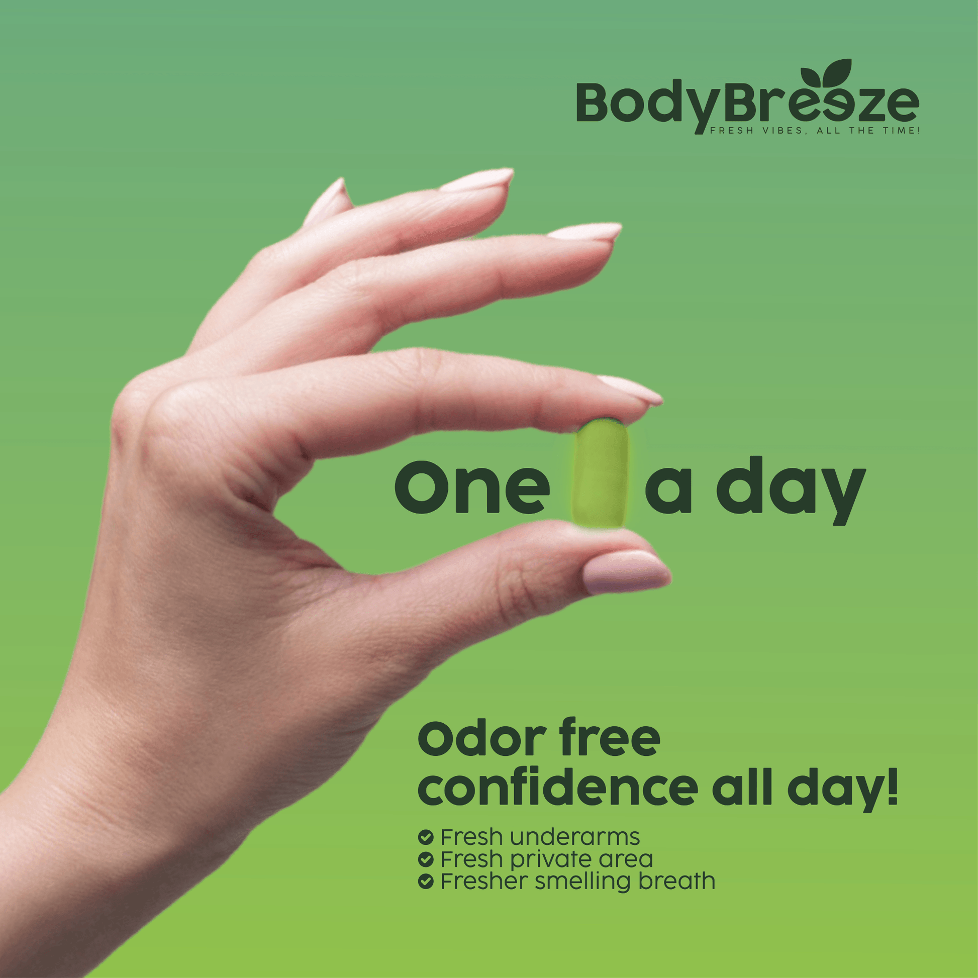 BodyBreeze ™ Body Deodorizer - BodyBreeze