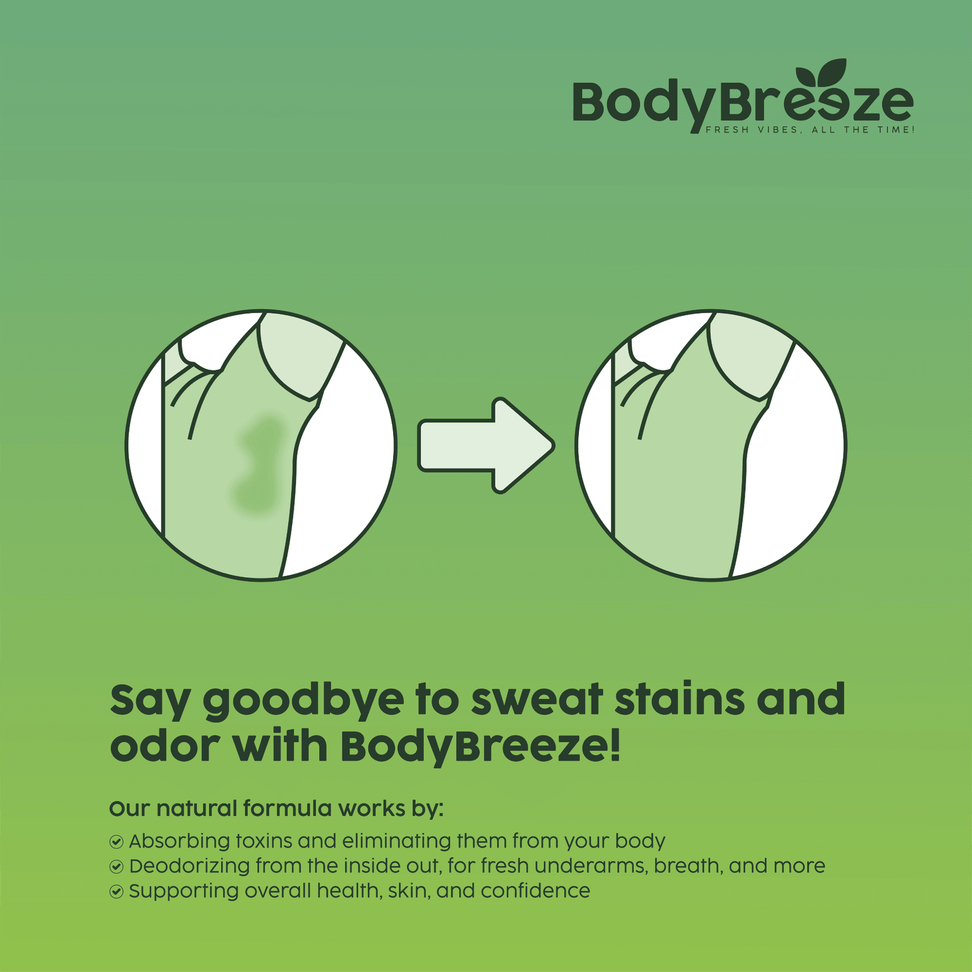 BodyBreeze ™ Body Deodorizer - BodyBreeze